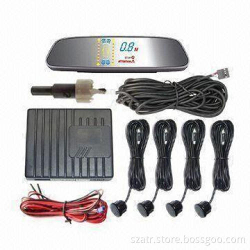 Car Parking Sensor System with Multicolor LED Display and Alarm Functions